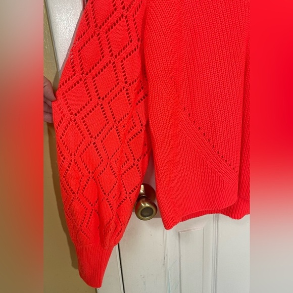 Lilly Pulitzer Sweater Women’s XL XLarge Coral Luletta Preppy Spring Resortwear - Picture 5 of 9